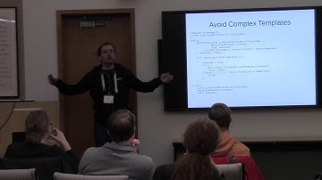 Sebastian Redl: Diet for your Templates - Reducing Code Bloat in Your Templated Library