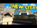 Epic Police Chase in the NEW MODDED CITY! - Brick Rigs Mod Update Gameplay Multiplayer