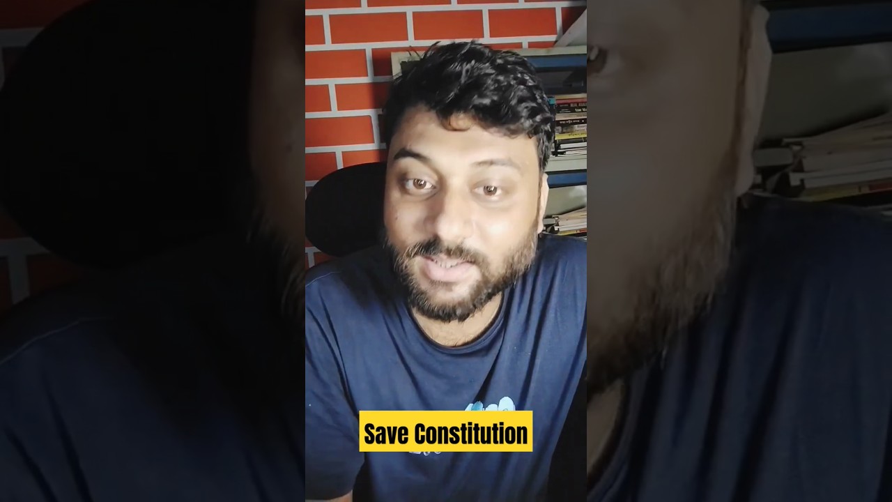 How to save Constitution? 