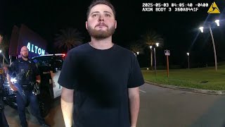 Busted for DUI and Caught Sleeping Behind the Wheel - Palm Beach Gardens, Florida - May 3, 2025