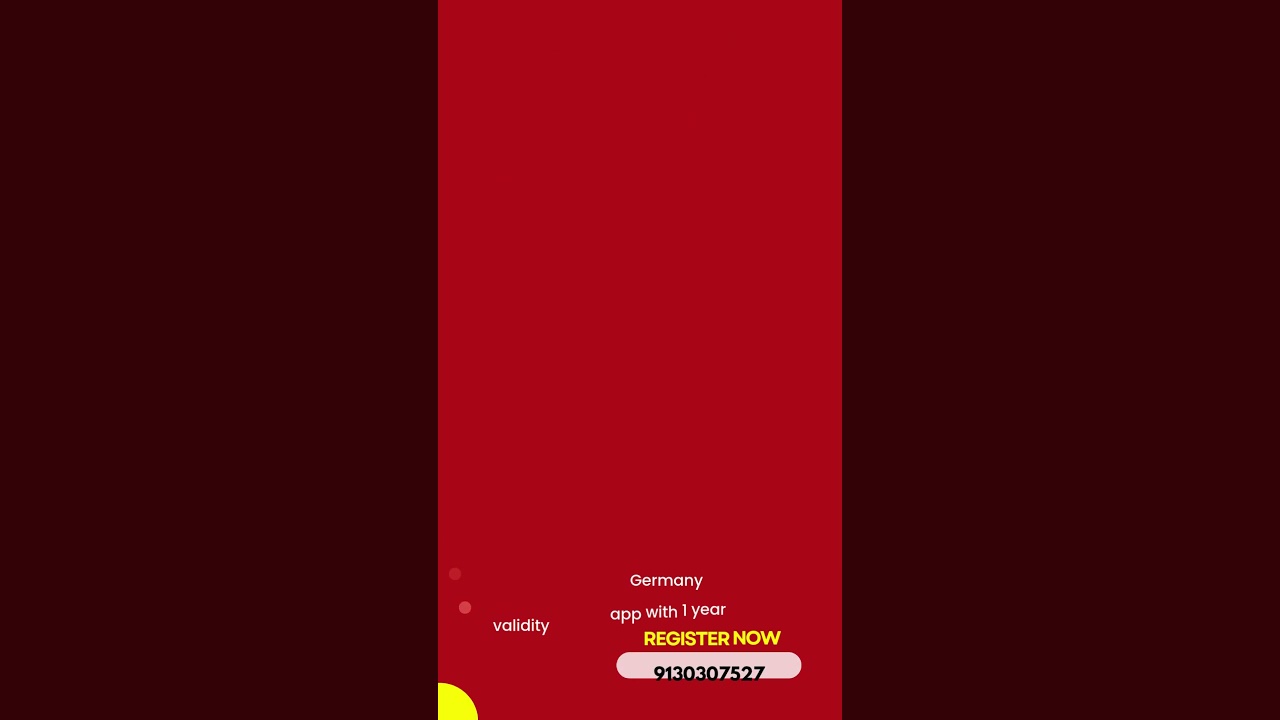 Learn German A1 level for Free.