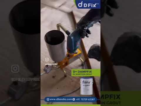 D DAMPFIX PU INJECTION GROUT