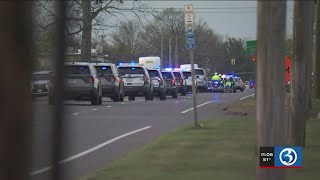 VIDEO: CT state police escort body of U.S. Capitol officer killed in the line of duty to MA