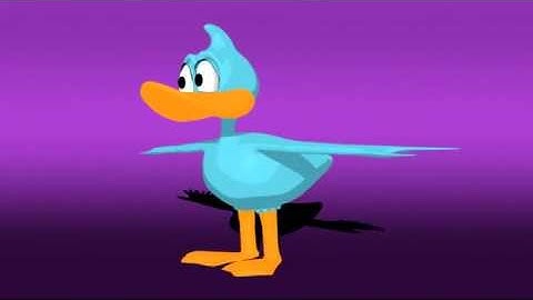 Dippy Duck Character Model - Steven Walker