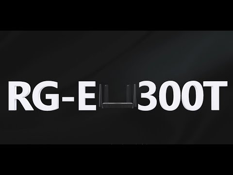 Бездротовий маршрутизатор Ruijie Reyee RG-EW300T 4G LTE N300, Wi-Fi 300 Мбіт/с, 4×LAN, видео 1