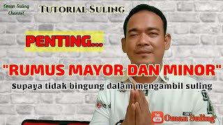 Rumus Patokan Suling Nada Mayor & Minor (Tutorial Suling)