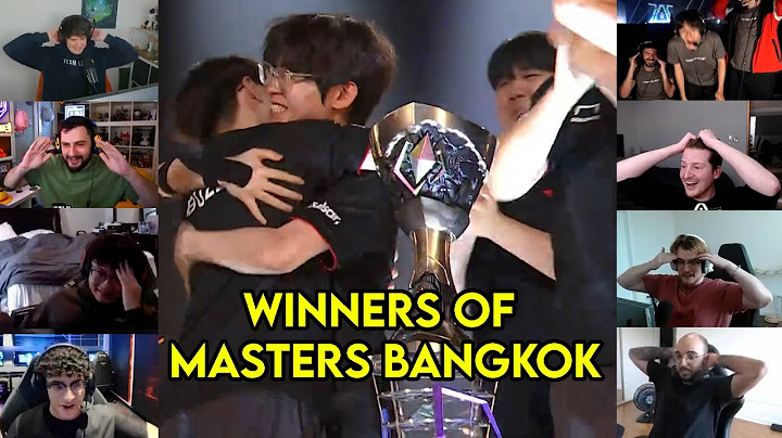 Valorant Pros/Streamers Reacts To T1 Winning MASTERS BANGKOK!!!