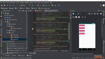 Hands-On Android Material Design : Customize Buttons with Material Design | packtpub.com