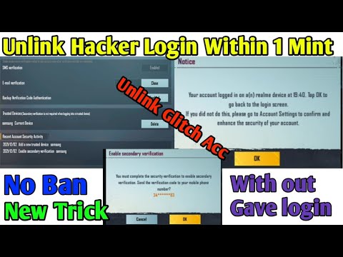 Pubg New Unlink Method || Mythic Fashion Ban || How To On 2 Factor On Pubg|| Pubg Ban New Trick