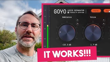LISTEN to the Best AI Noise Reduction Plugin - For Video Editors, Music Producers
