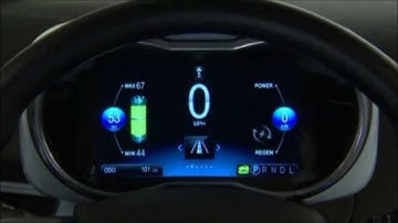 GraffGuru- 2014 Chevy Spark EV Intsrument Cluster Display