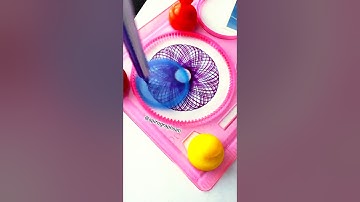 Calming Spirograph Motion 🌙 #Spirograph #CalmingArt #Relaxing #OddlySatisfying #ASMRart #ArtTherapy