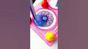 Calming Spirograph Motion 🌙 #Spirograph #CalmingArt #Relaxing #OddlySatisfying #ASMRart #ArtTherapy