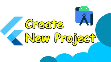 Create Your First New Project In Dart/Flutter | Android Studio