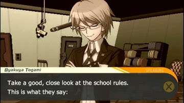 Dangan Ronpa Chapter 2 Investigation