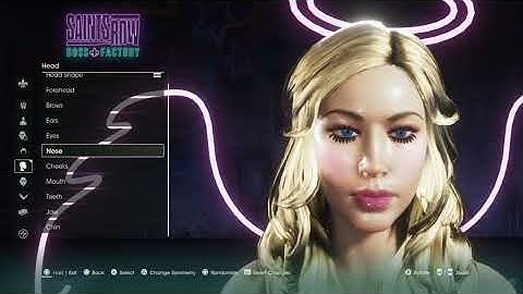 SAINTS ROW BOSS FACTORY/BEAUTIFUL/PRETTY/BARBIE CHARACTER CREATION