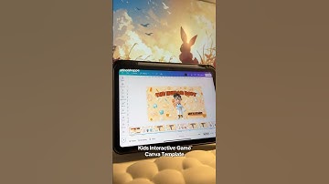 Kids Interactive Quiz Game Canva Template. #kidsquiz #quizgames #kidsactivities #homeschooling