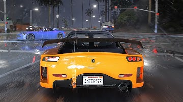 GTA 5 Unreal Engine Graphics Mod Concept With Custom Reshade And ENB Showcase On RTX4090 4K60FPS