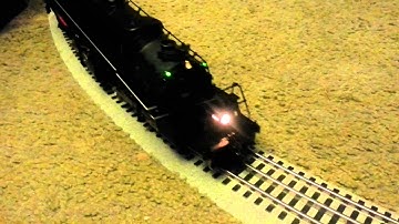 TMCC Mallet 1521 and UP Passsenger Train