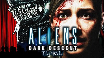 Aliens Dark Descent Game Movie - Part 1