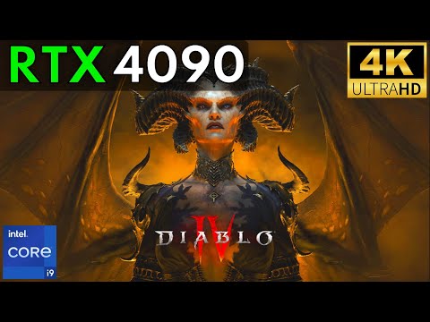 🔴 RTX 4090 - Diablo 4 | 4K Ultra Benchmark