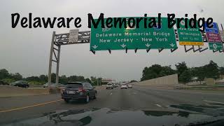 Driving the Delaware Memorial Bridge