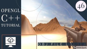 OpenGL/C++ 3D Tutorial 46 - OBJ file loader! (Load 3D Models!) | Part 2