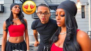 I SNUCK A KISS ON MY FRIEND ! 🤭