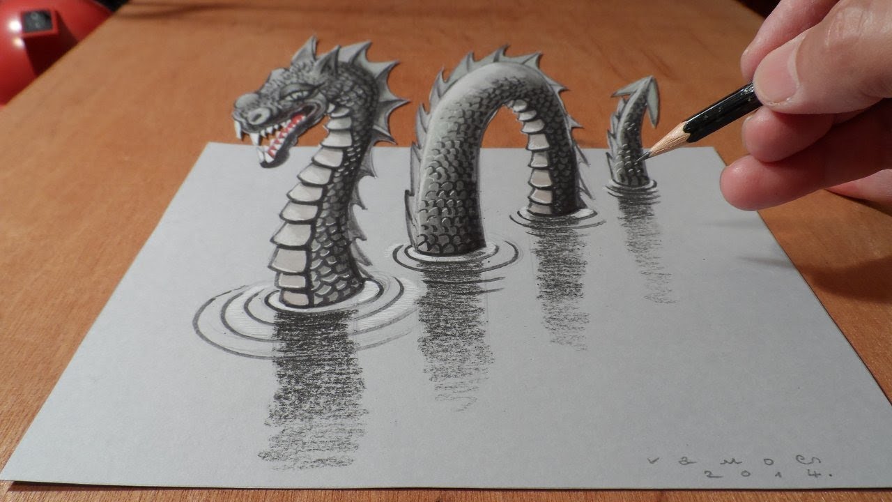 How To Draw a Dragon Step By Step For Beginners New 2015