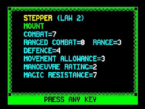 Chaos 2 video 777 ZX Spectrum - YouTube