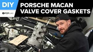 Porsche Macan Valve Cover Gasket Replacement DIY (2015-2018 Porsche 95B.1 Macan S, Turbo, GTS)