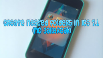 How To Create Nested Folders in iOS 7.1 (No Jailbreak)