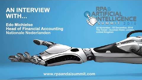 RPA & AI Summit 2016 Interviews