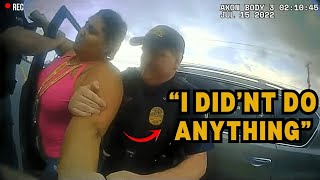 Woman with Child in Car Runs Over Cop, Rams 4 Police Cars and Bystanders - ‘I Didn’t Do Anything’