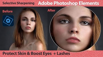 Selective Sharpening in Photoshop Elements