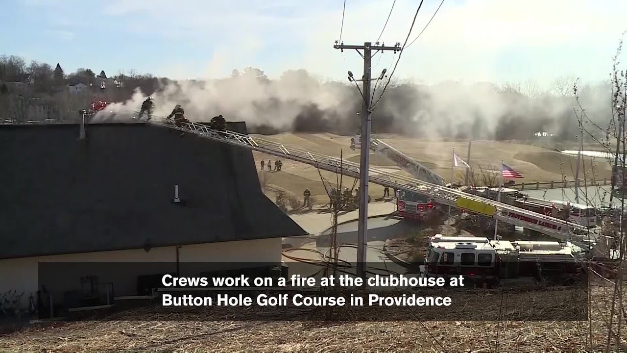 VIDEO NOW Fire At Clubhouse At Button Hole Golf Course YouTube