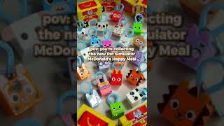 Mcdonalds Happy Meal Pet Simulators