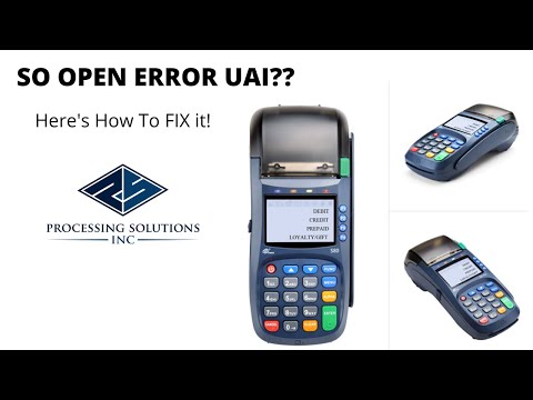 Hot To fix so open error uai Pax S80 (Firmware Update)