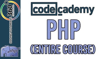 PHP CodeCademy: Entire Course