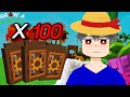 เปิดกาชาหาพริกมังกรอันร้อนแรง 100 Packs!! | Grow a Garden Roblox