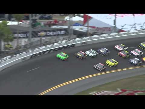 Danica Patrick leads NASCAR lap