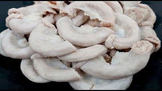 Cách làm sạch Lòng Heo và cách luộc lòng heo trắng giòn sần sật của Hồng Thanh Food