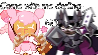 Dark cacao be mean to cherry blossom cookie for 22 seconds || Cookie run kingdom