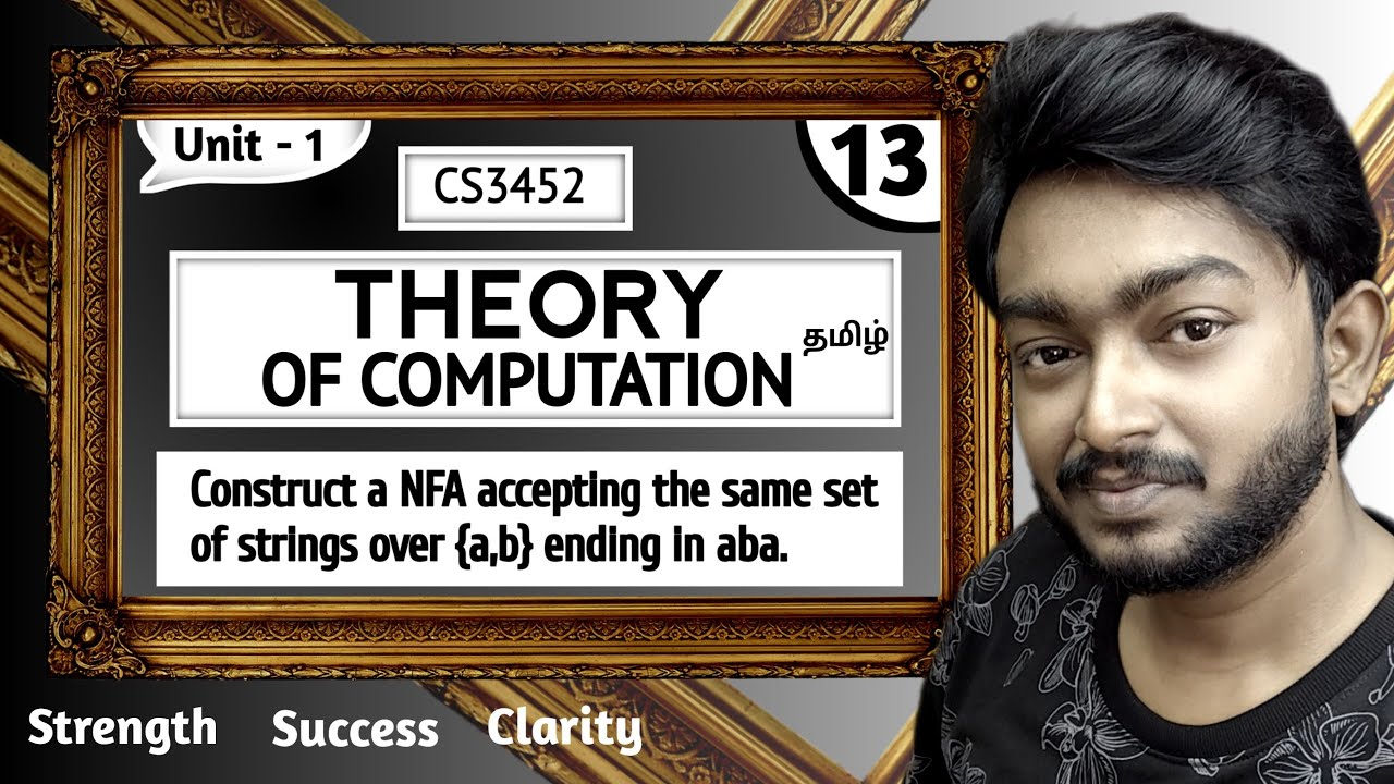 NFA problems in Tamil | Problem 2 | Theory of Computation in Tamil ...