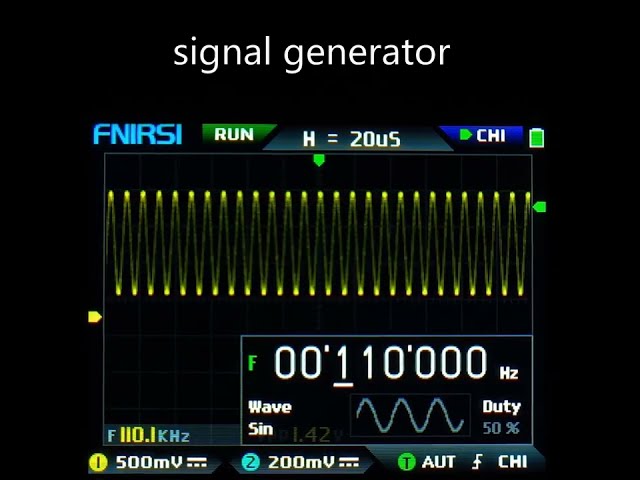 Портативний двоканальний осцилограф FNIRSI DPOX180H 180MHz