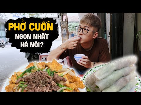Quán PHỞ CUỐN ở Hà Nội NINH YÊU THÍCH NHẤT!! // Ninh Eating ăn gì series | Mua đặc sản 3 miền
