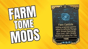How to get Tome Mods in Warframe