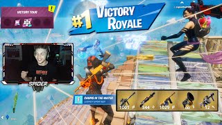 I won with a FULL MYTHIC INVENTORY in Fortnite... (Ch. 2 Season 3 Throwback)