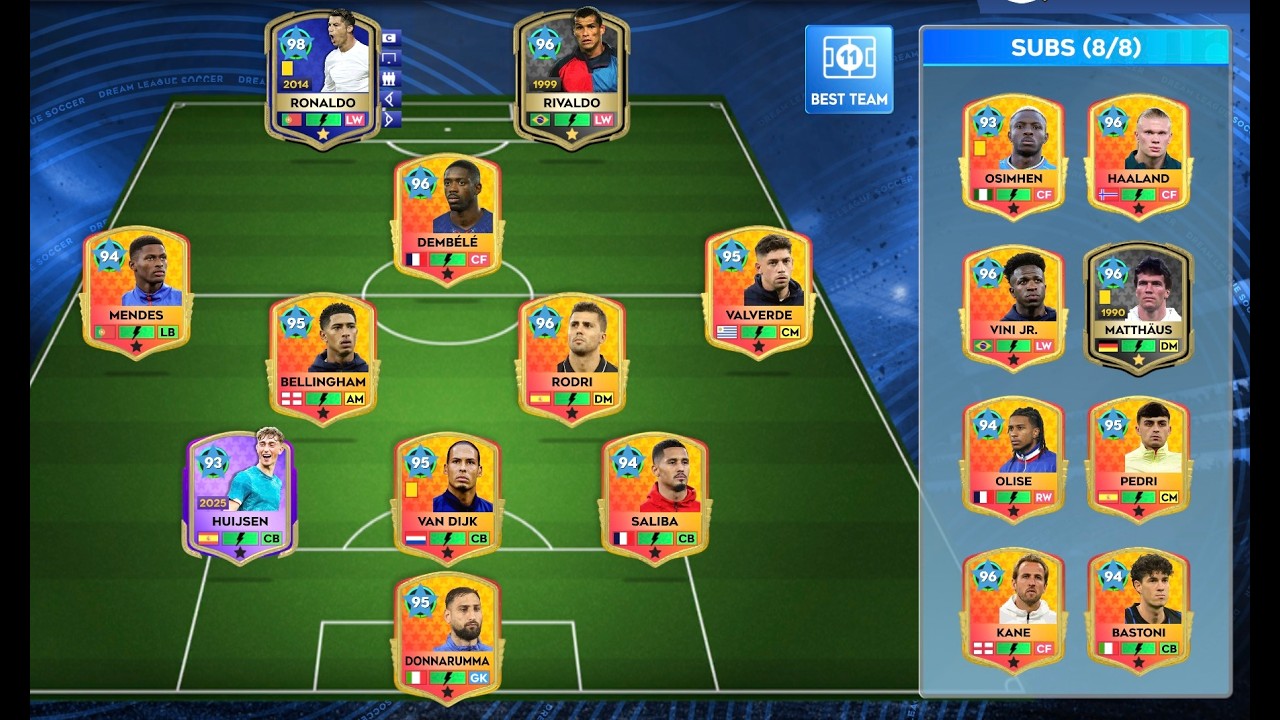 DLS 26 | Финал 1-го уровня | Сложные соперники | Захватывающие матчи | (3 матча) |