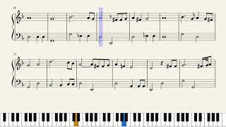 Giulio Caccini - Amarilli Mia Bella Piano Sheet